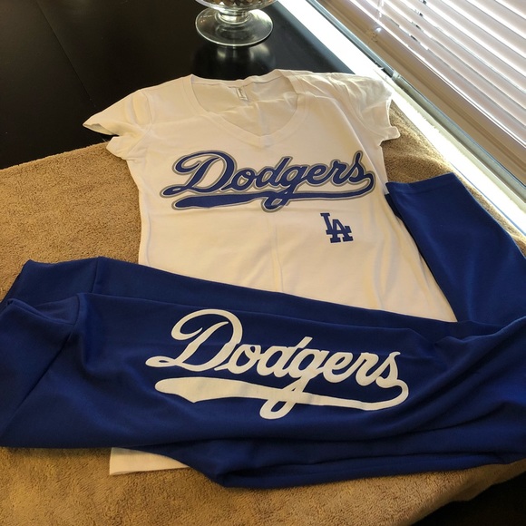 Pants - LAST 1 (LARGE)🚨 NWT LA DODGERS Legging&Shirt Set